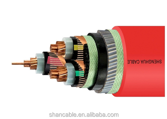 中国 IEC 61034-2 耐火性ケーブル XLPE 絶縁体煙密度 サプライヤー